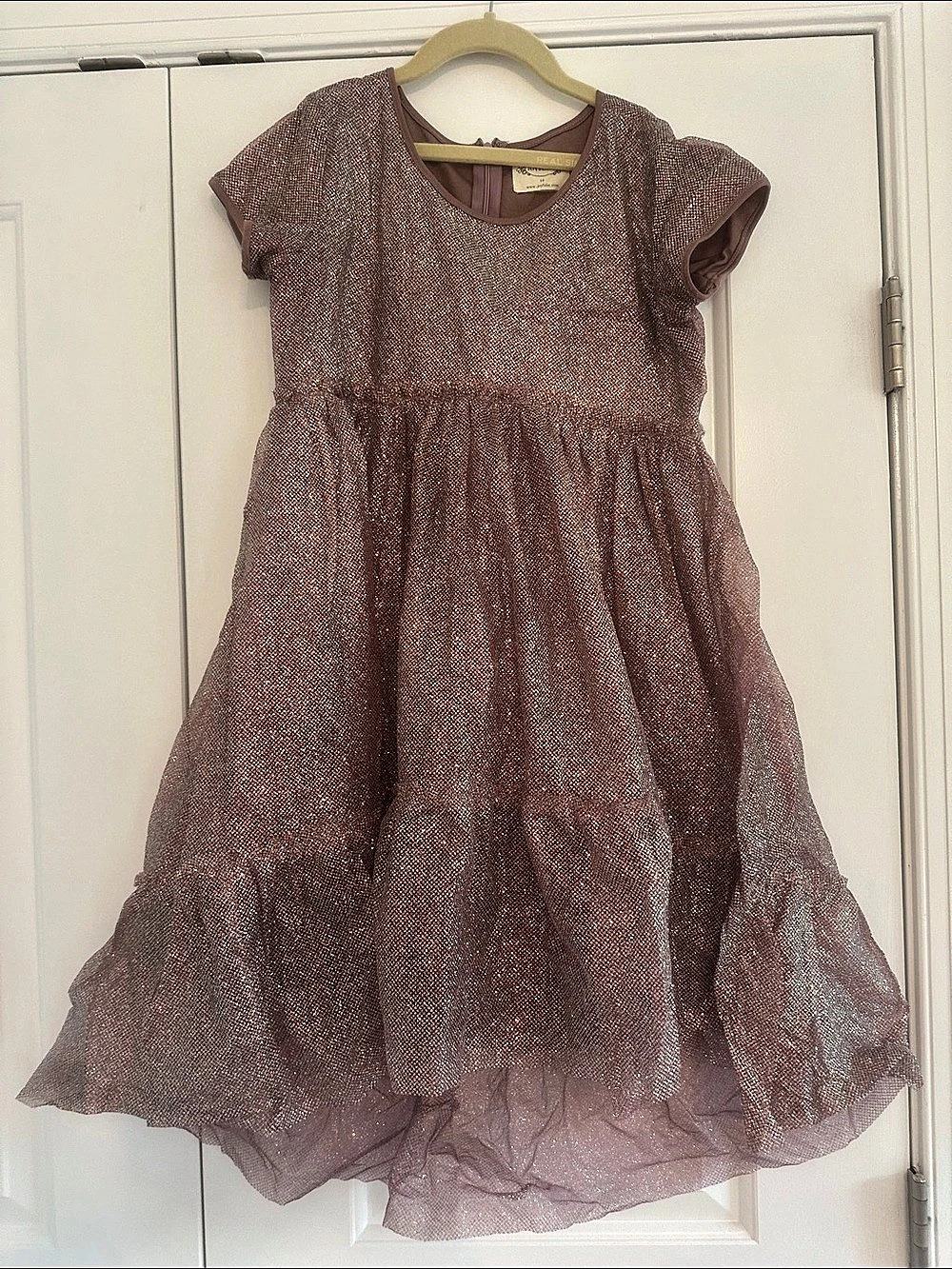 Joyfolie Girls Pink Formal Dress Size 14 Like New